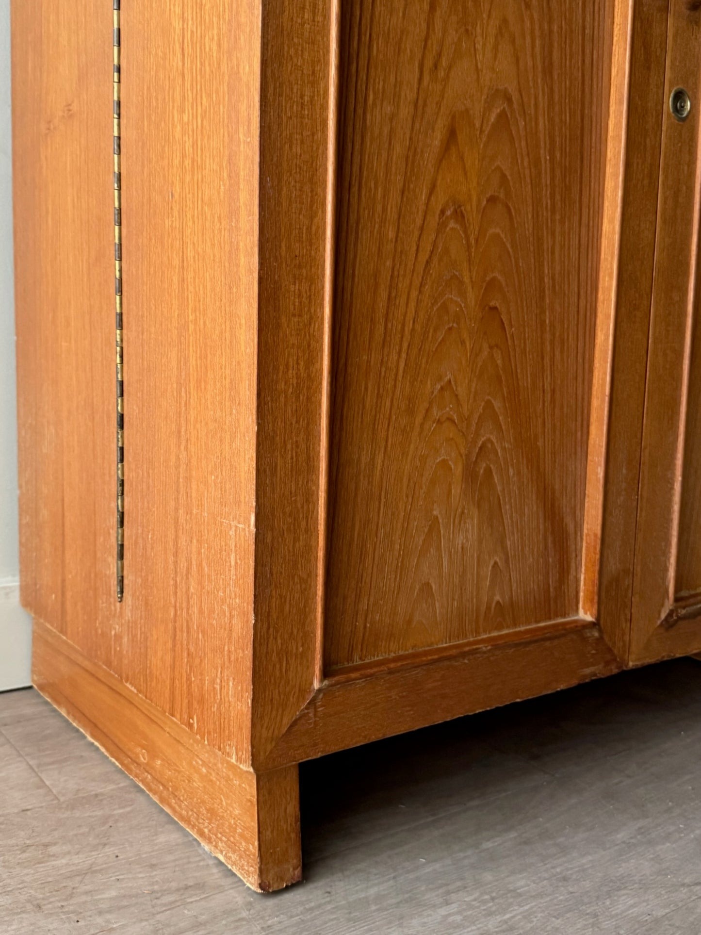 Danish teak cabinet desk