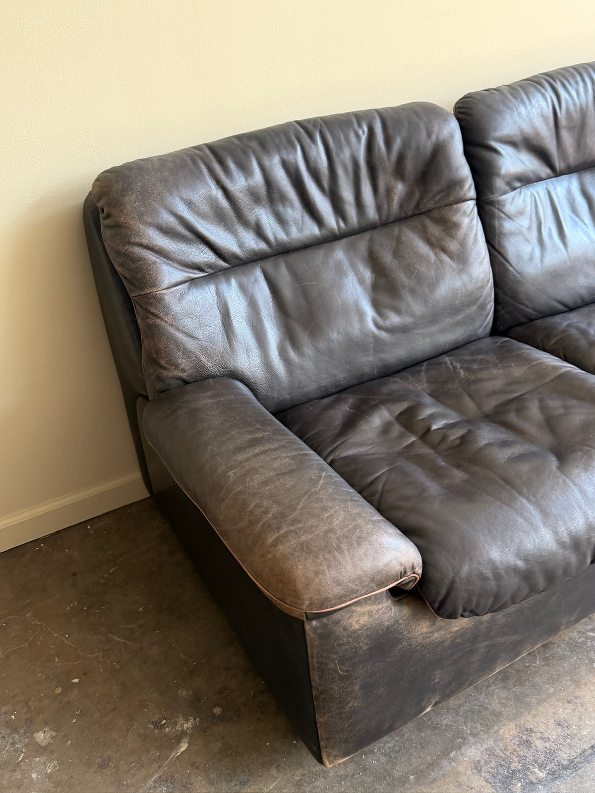 Carl Larsson for De Sede DS-66 leather sofa