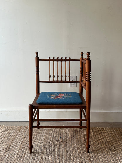 Stick and ball corner chair