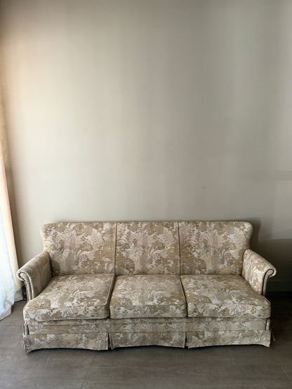 Floral Scandinavian sofa