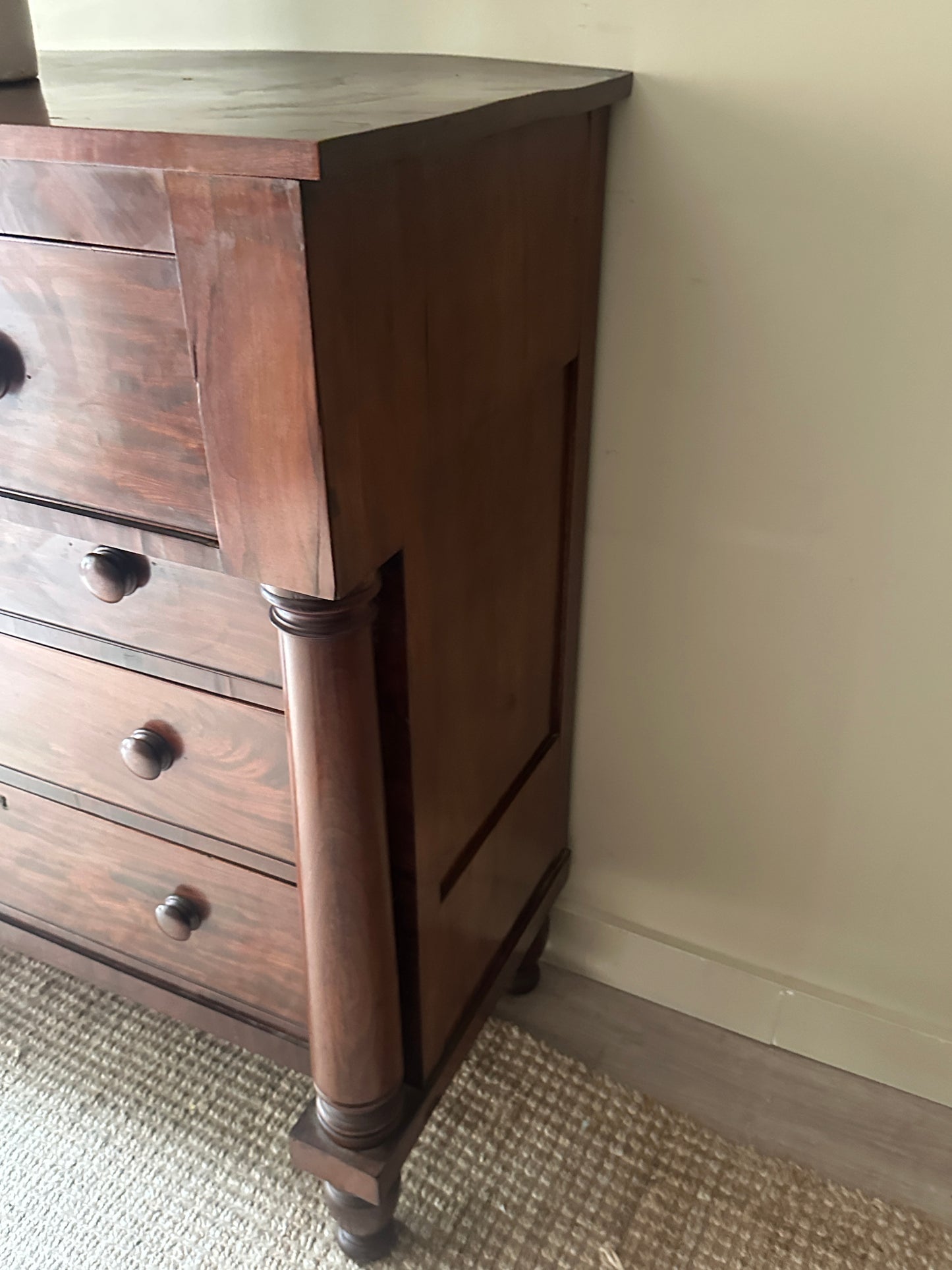 Walnut dresser