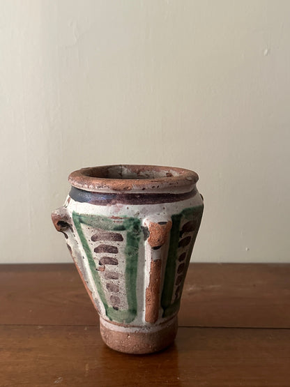 Spanish Maiolica mortar