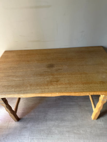 Pine dining table with extensions