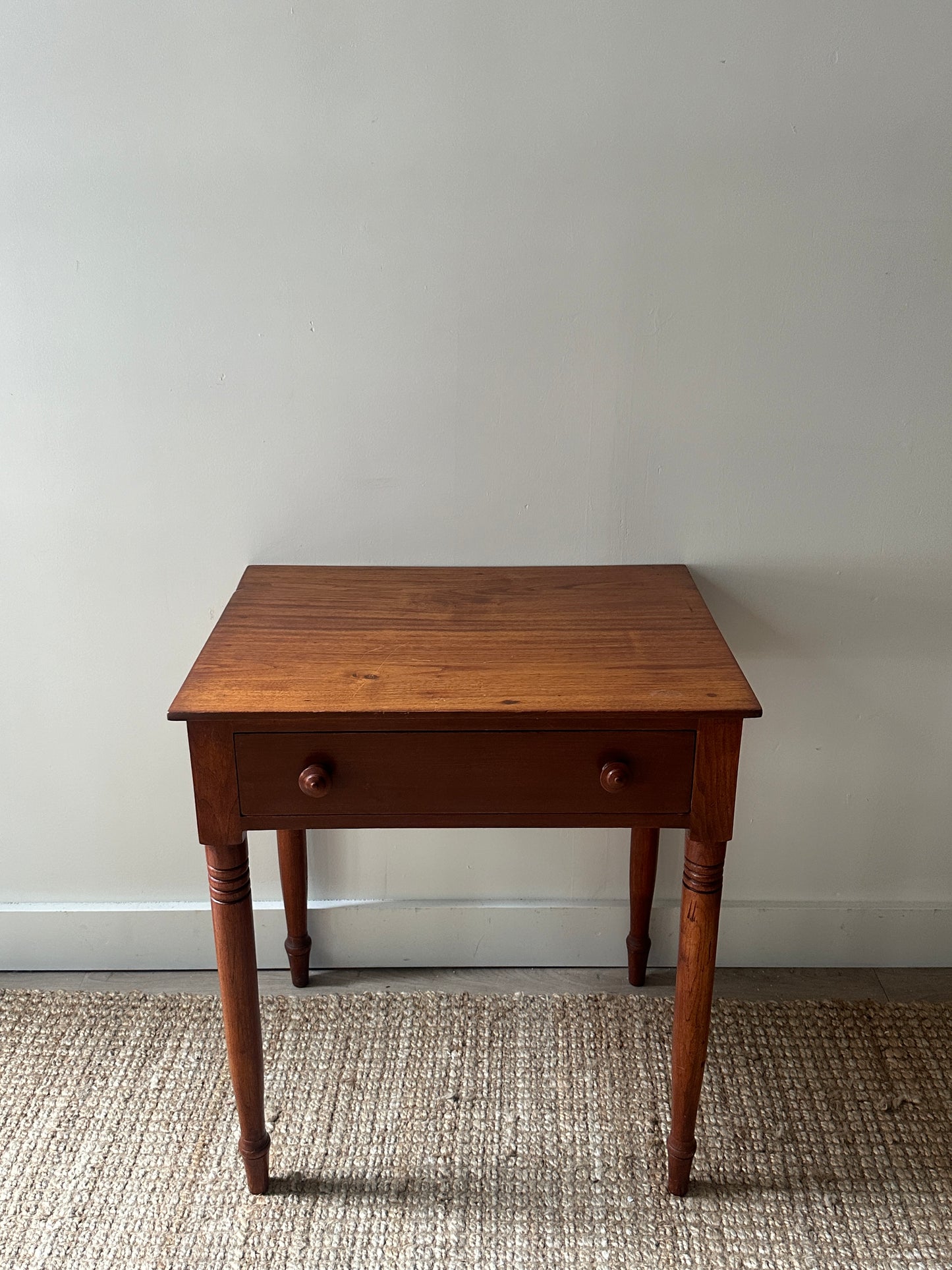 Maple side table