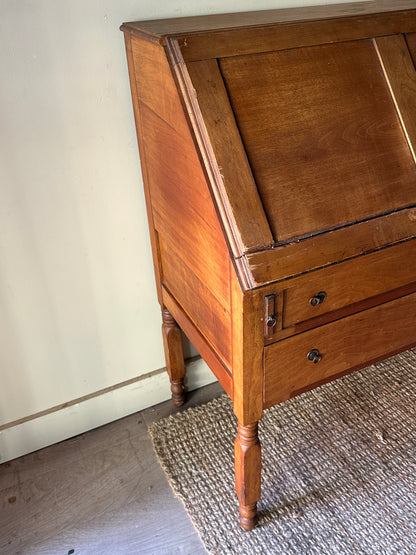 Pine secretary desk