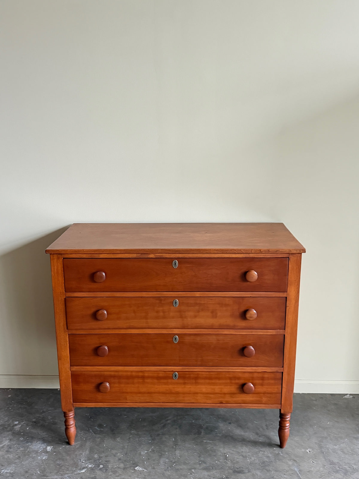 Pennsylvania Sheraton cherry dresser