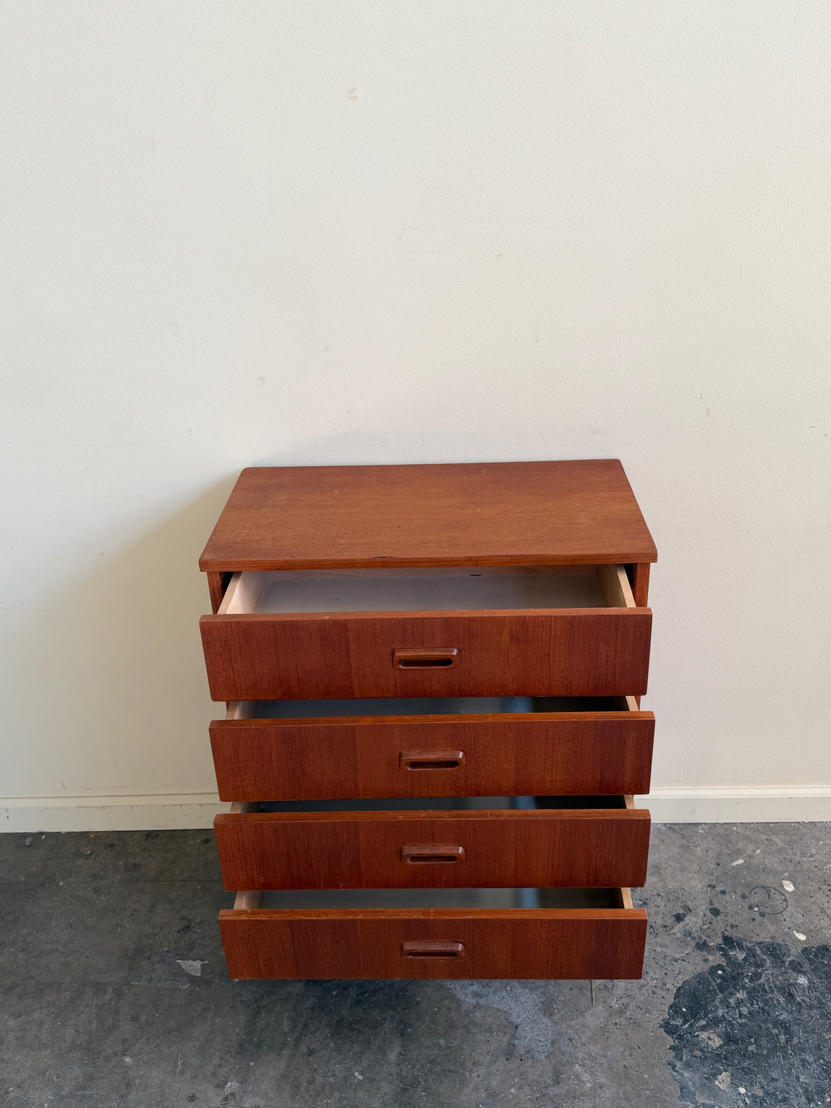 Small Danish teak dresser