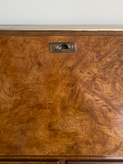 Bernhardt burlwood secretary desk