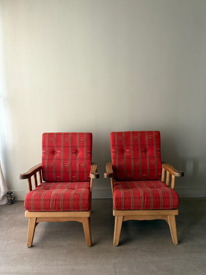 Krogenaes Norwegian pine lounge chairs. Sold individually.