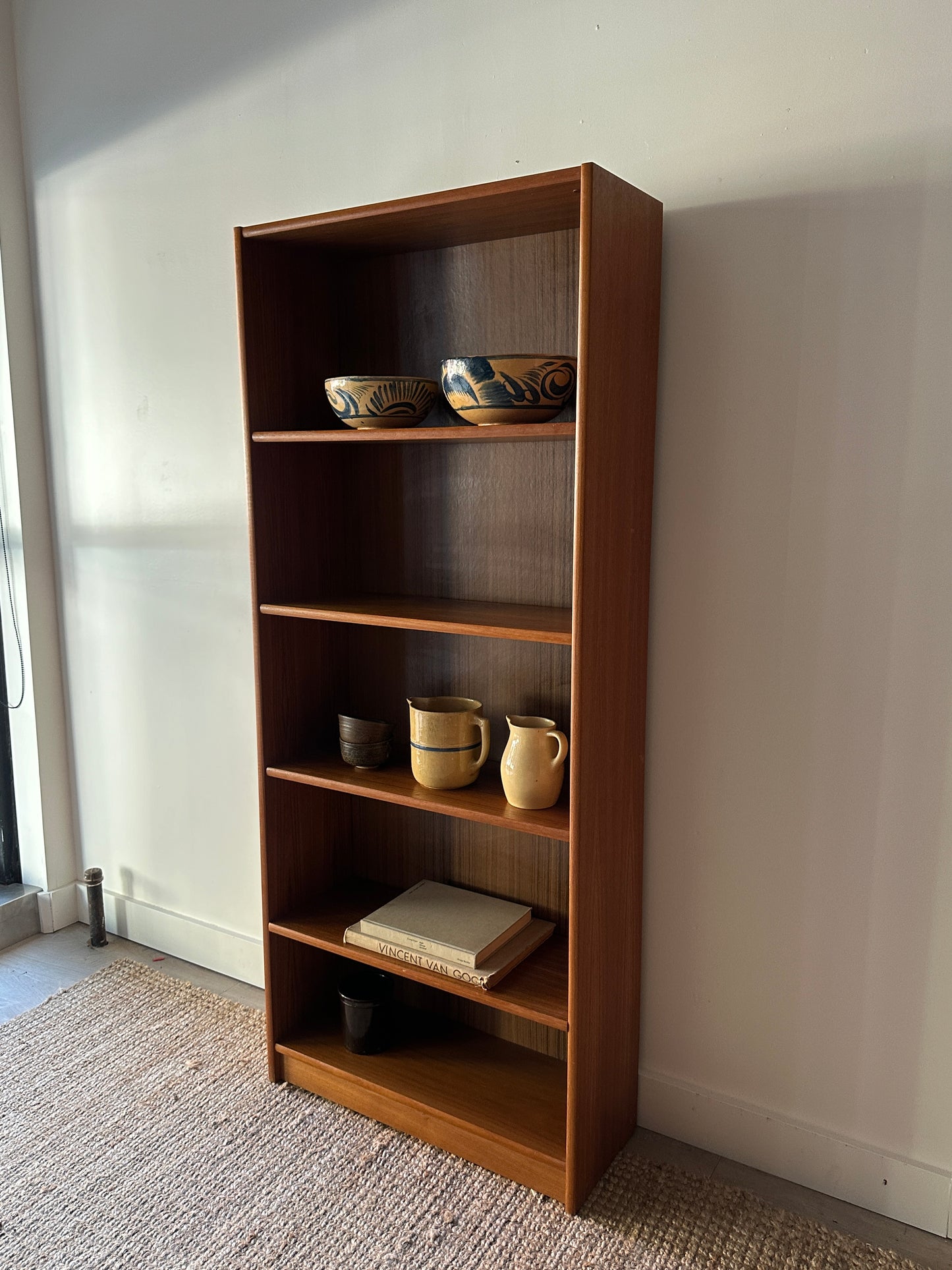 Danish teak shelves