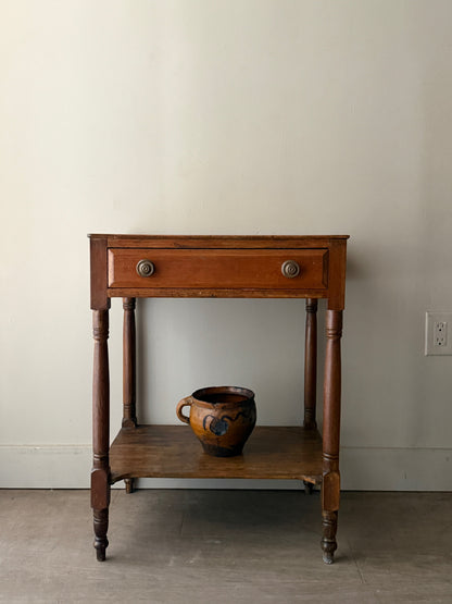 Sheraton pine side table