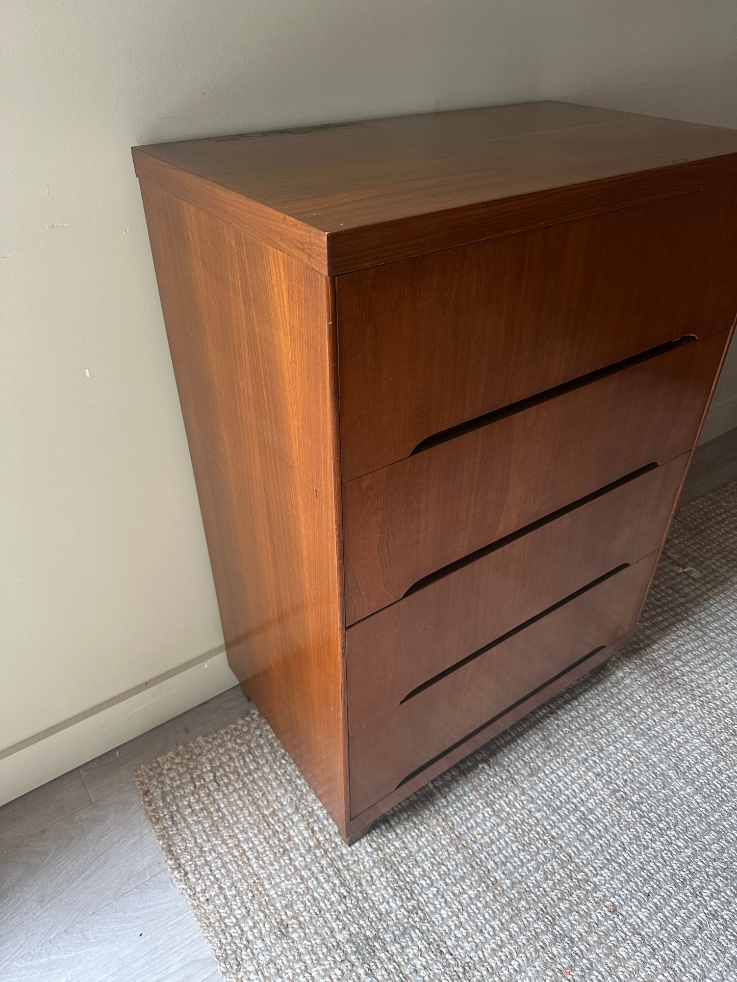 Walnut tallboy