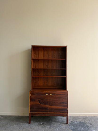 1970s IKEA rosewood bookcase cabinet