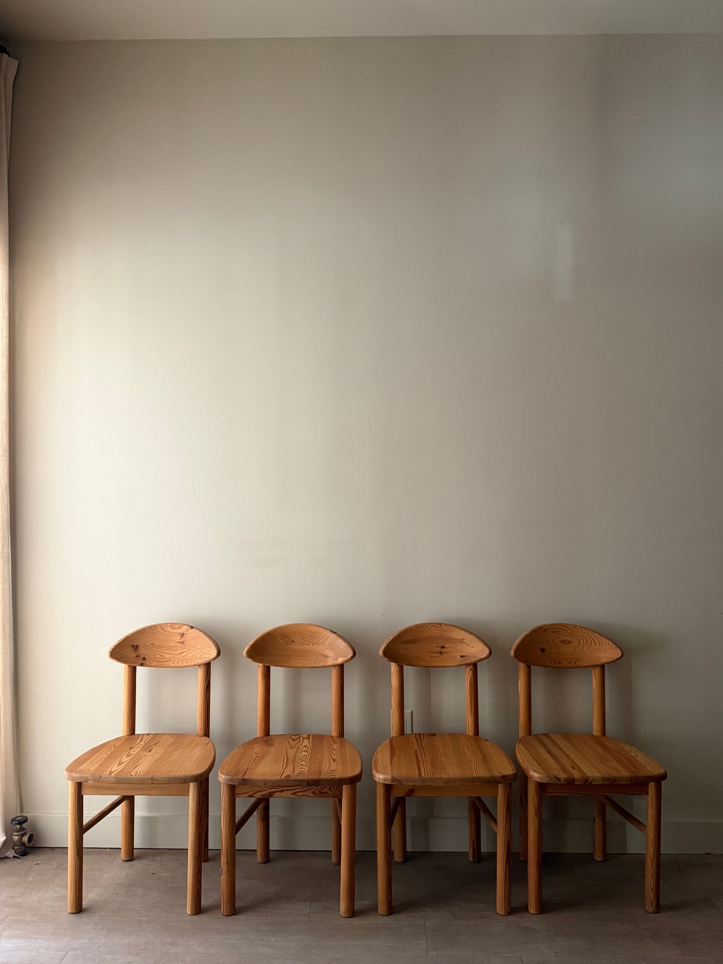 Rainer Daumiller dining chairs. Sold as set of 4.
