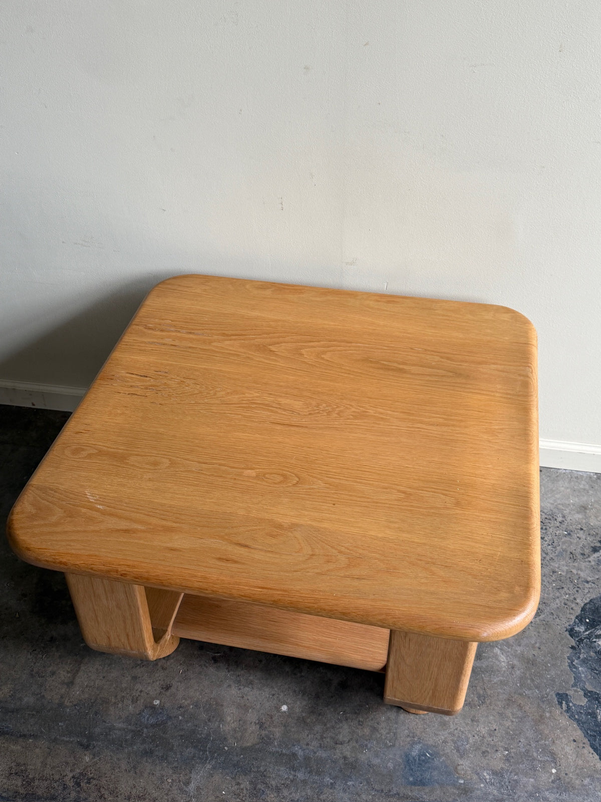 Danish oak coffee table