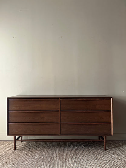 Walnut credenza