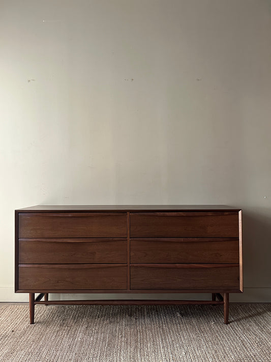 Walnut credenza