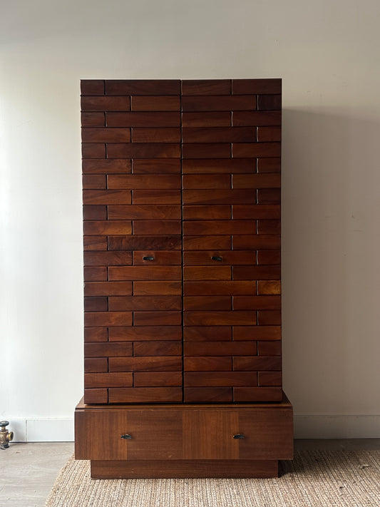 Walnut armoire