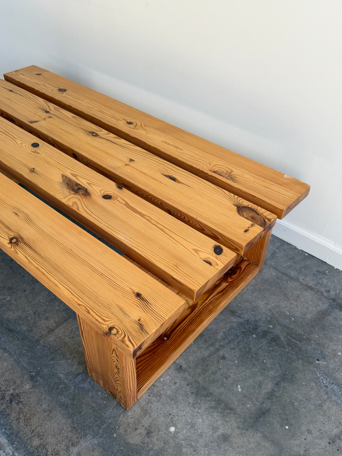 Pine coffee table