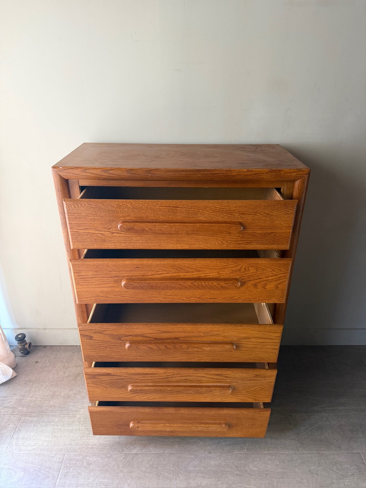 Bassett oak dresser
