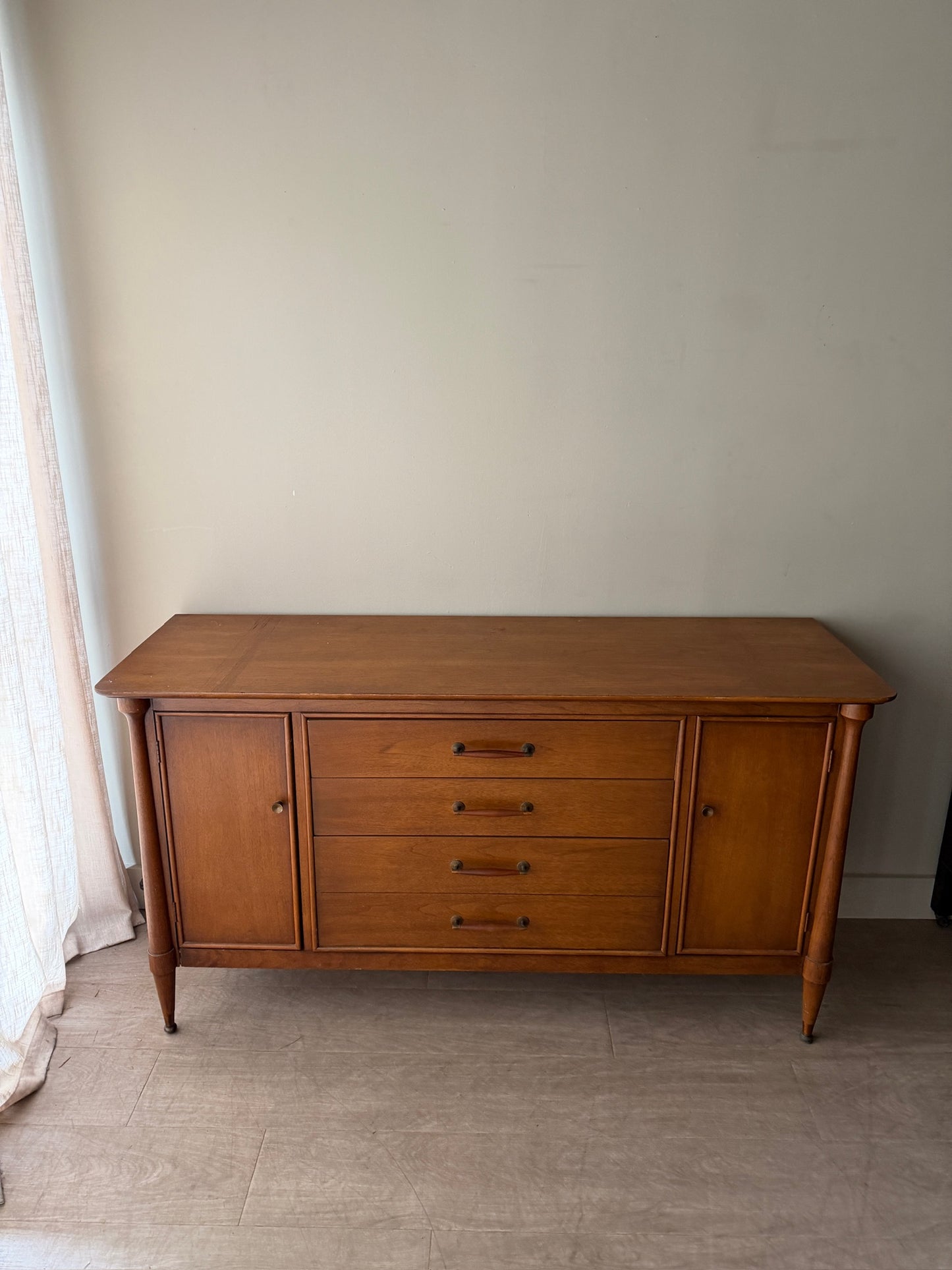 Walnut credenza