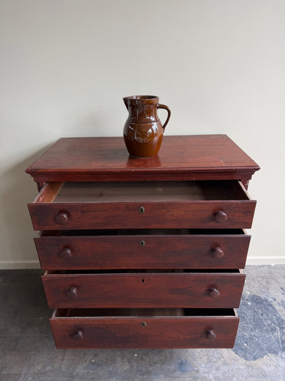 Pennsylvania Chippendale walnut dresser