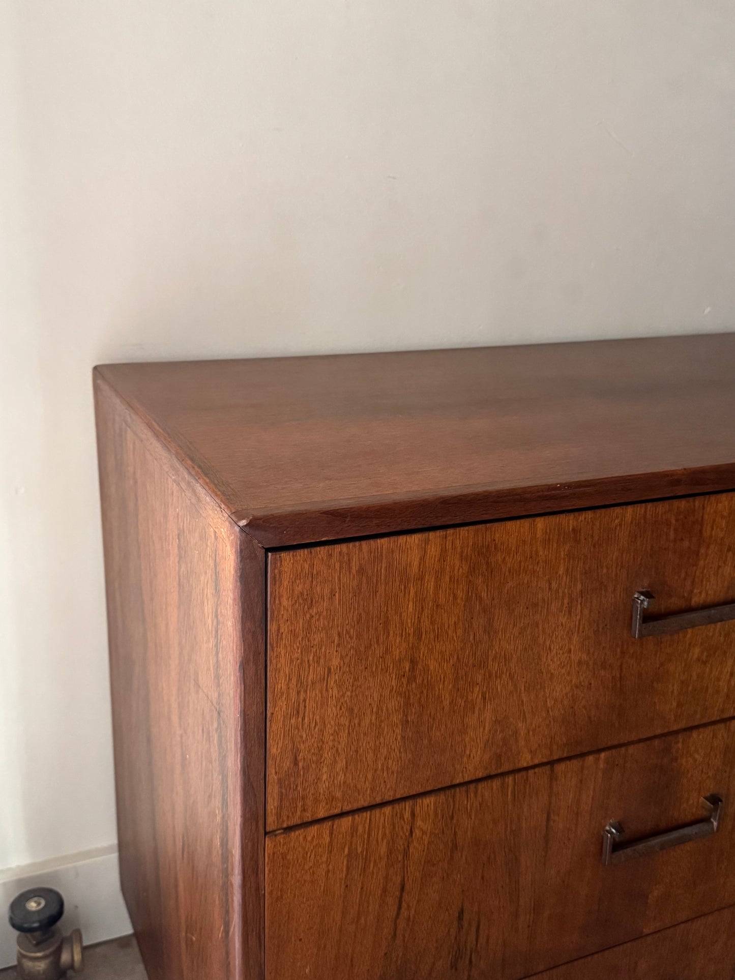 Founders walnut 9 drawer dresser
