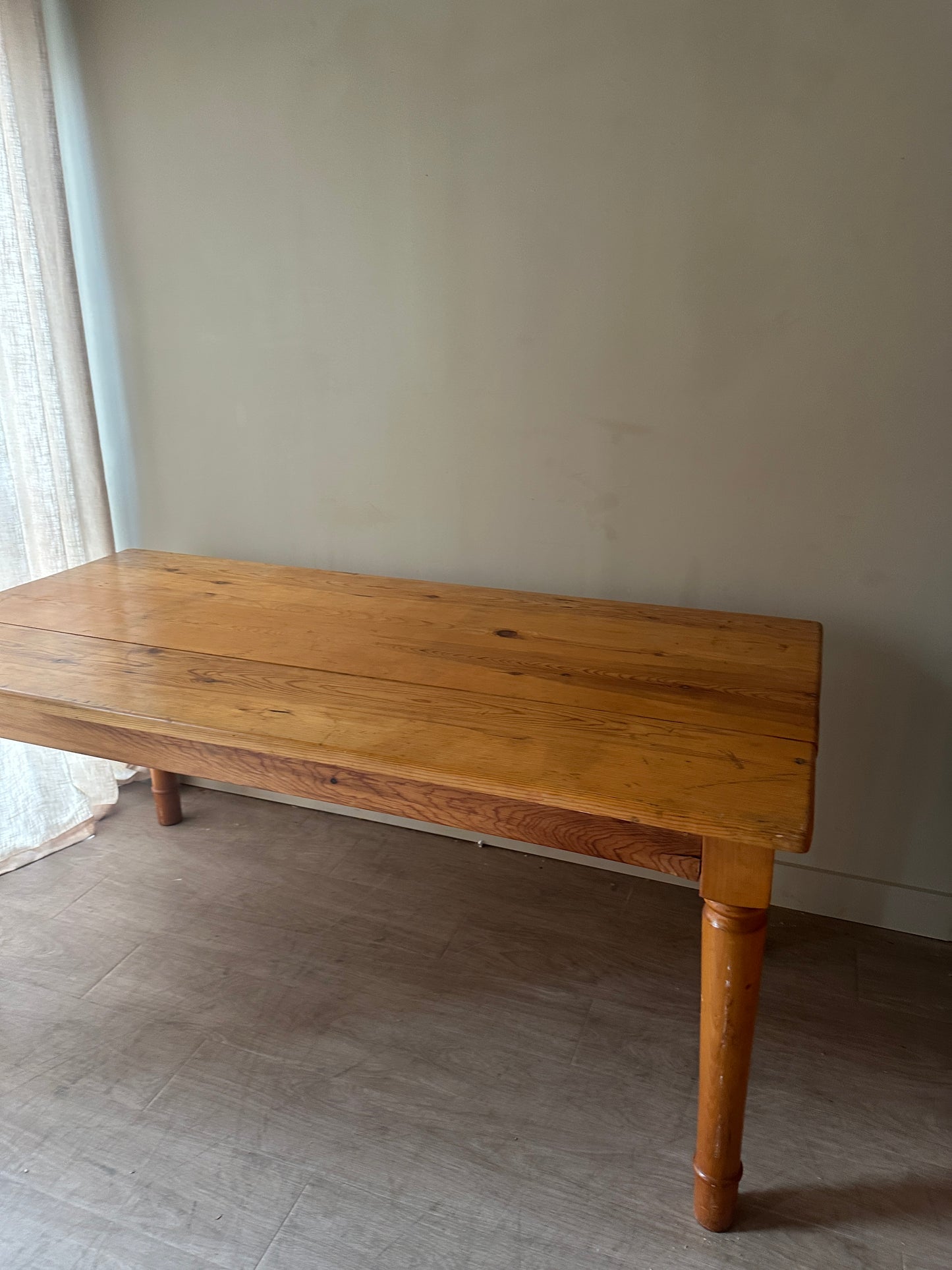 Pine dining table