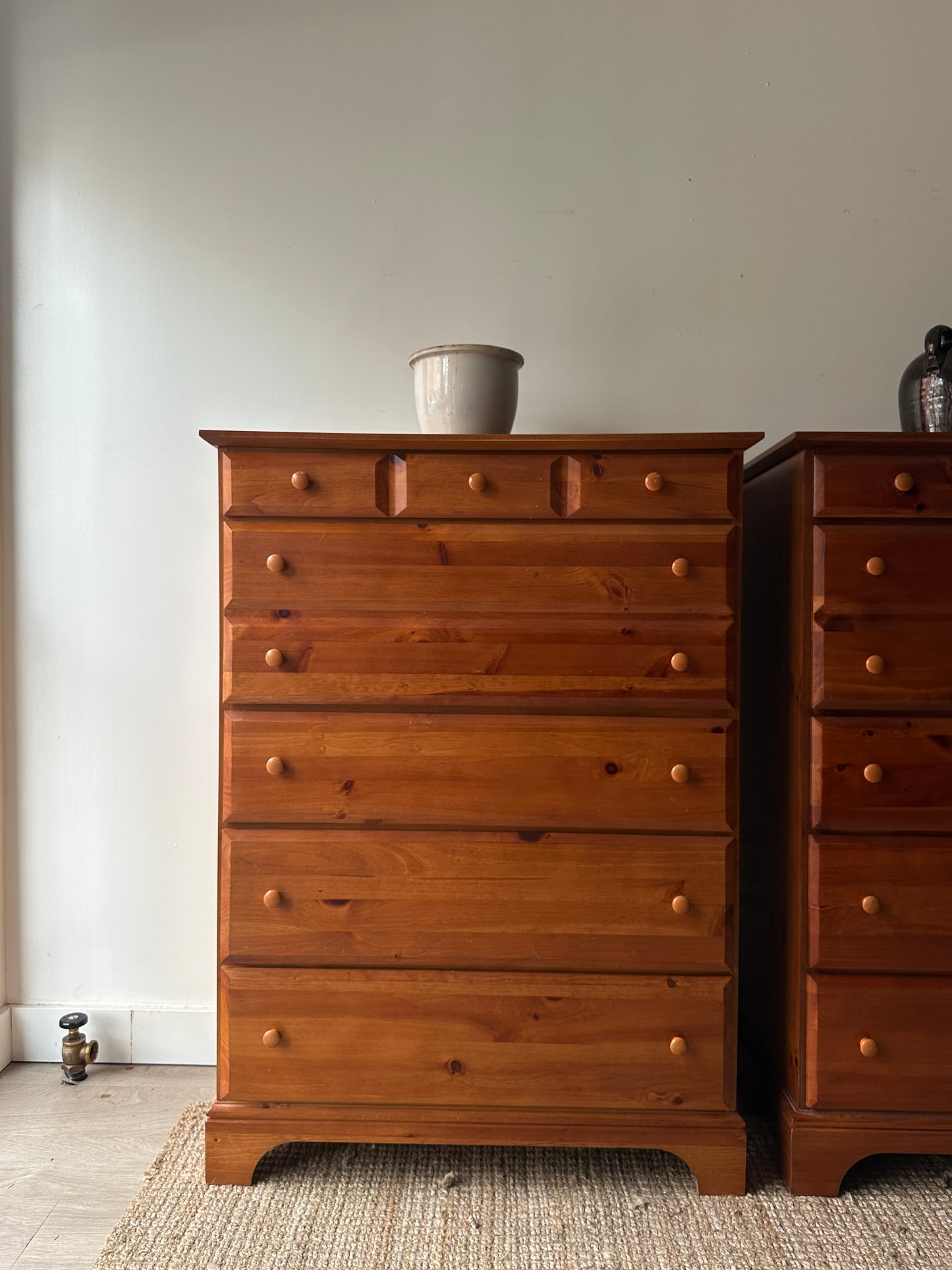 Pine dresser left