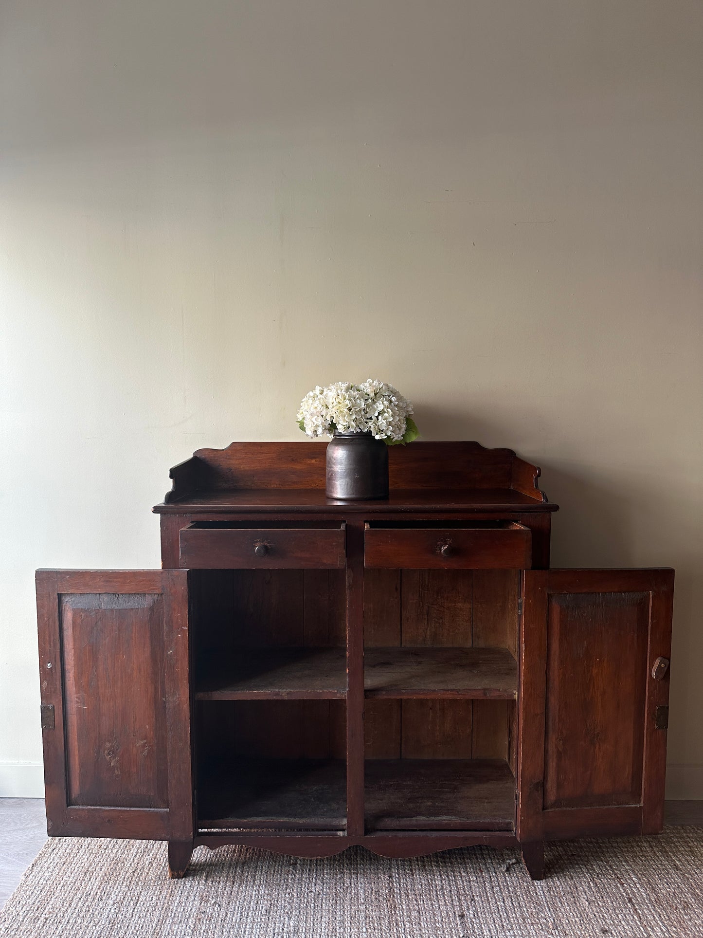 Pine jelly cupboard