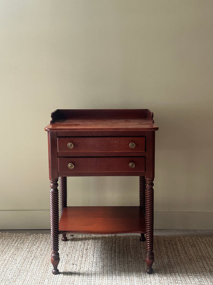 Cherry side table