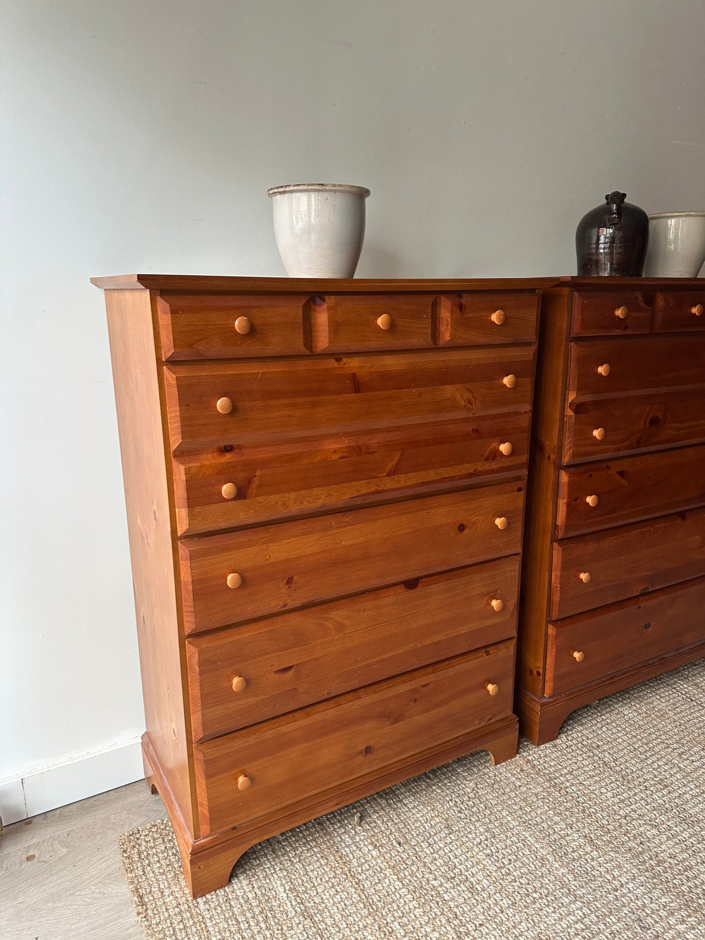 Pine dresser left