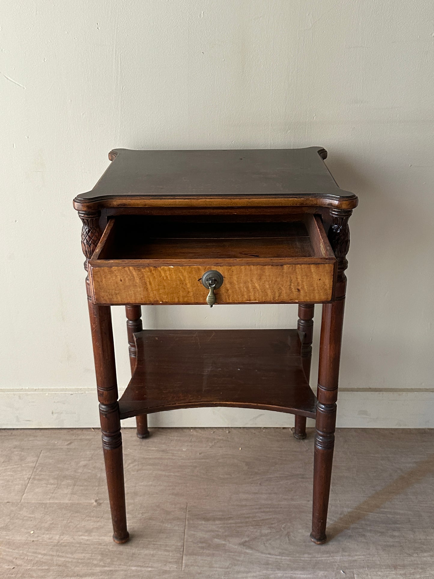 Two tier side table