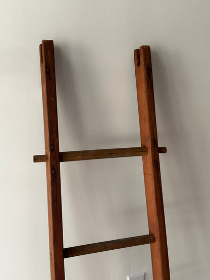 Antique handmade ladder