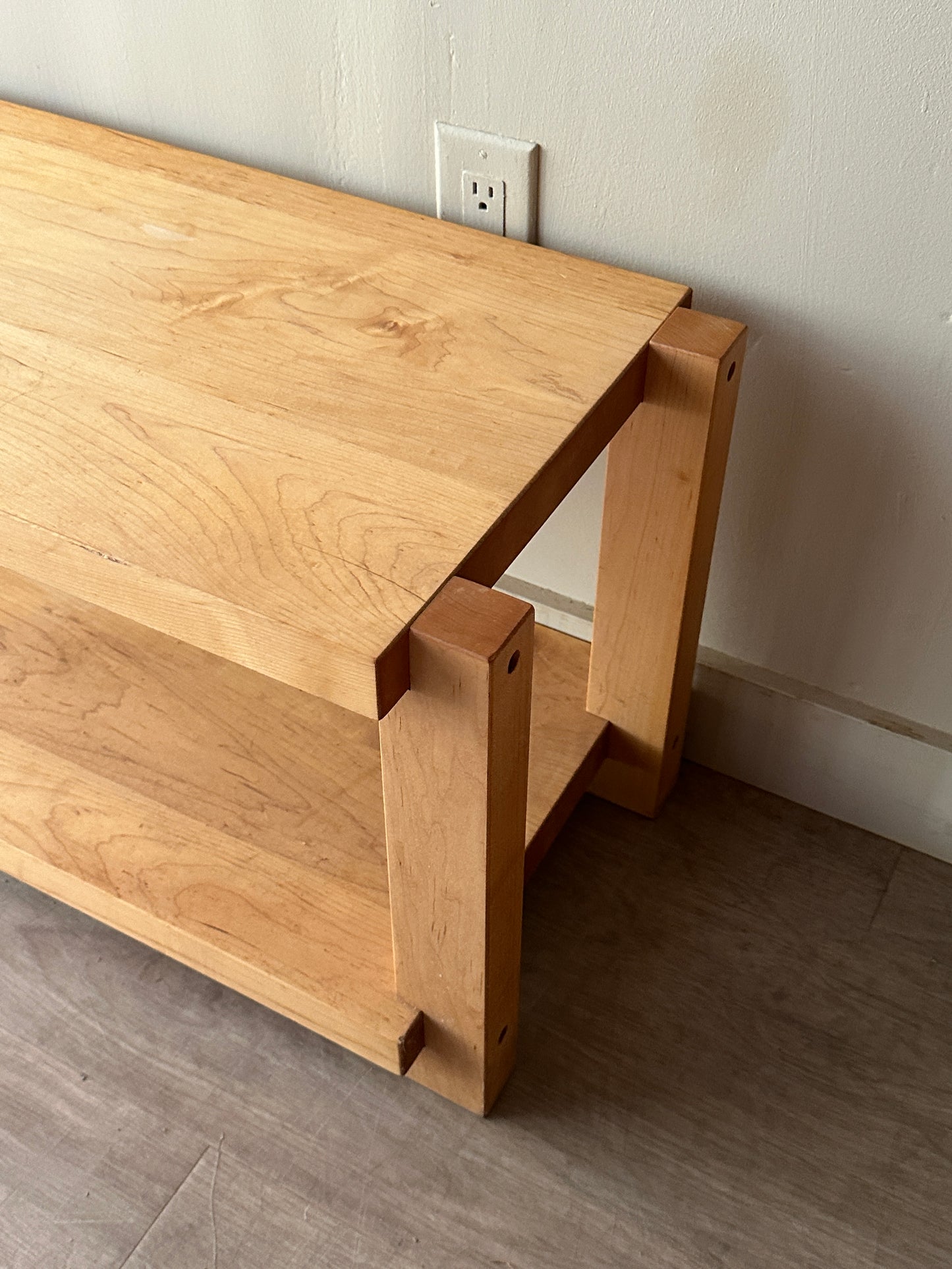 Oak coffee table
