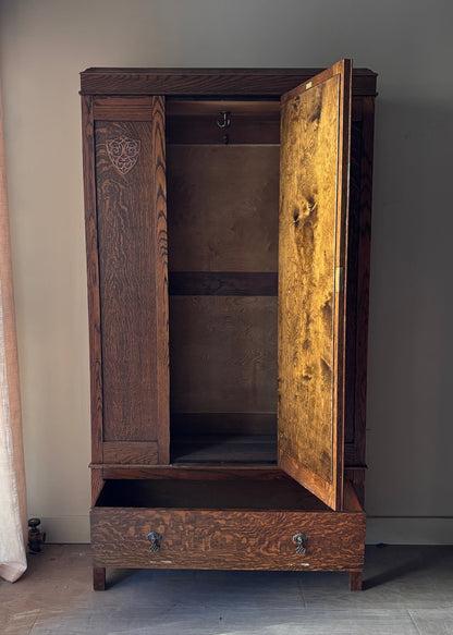 Oak armoire