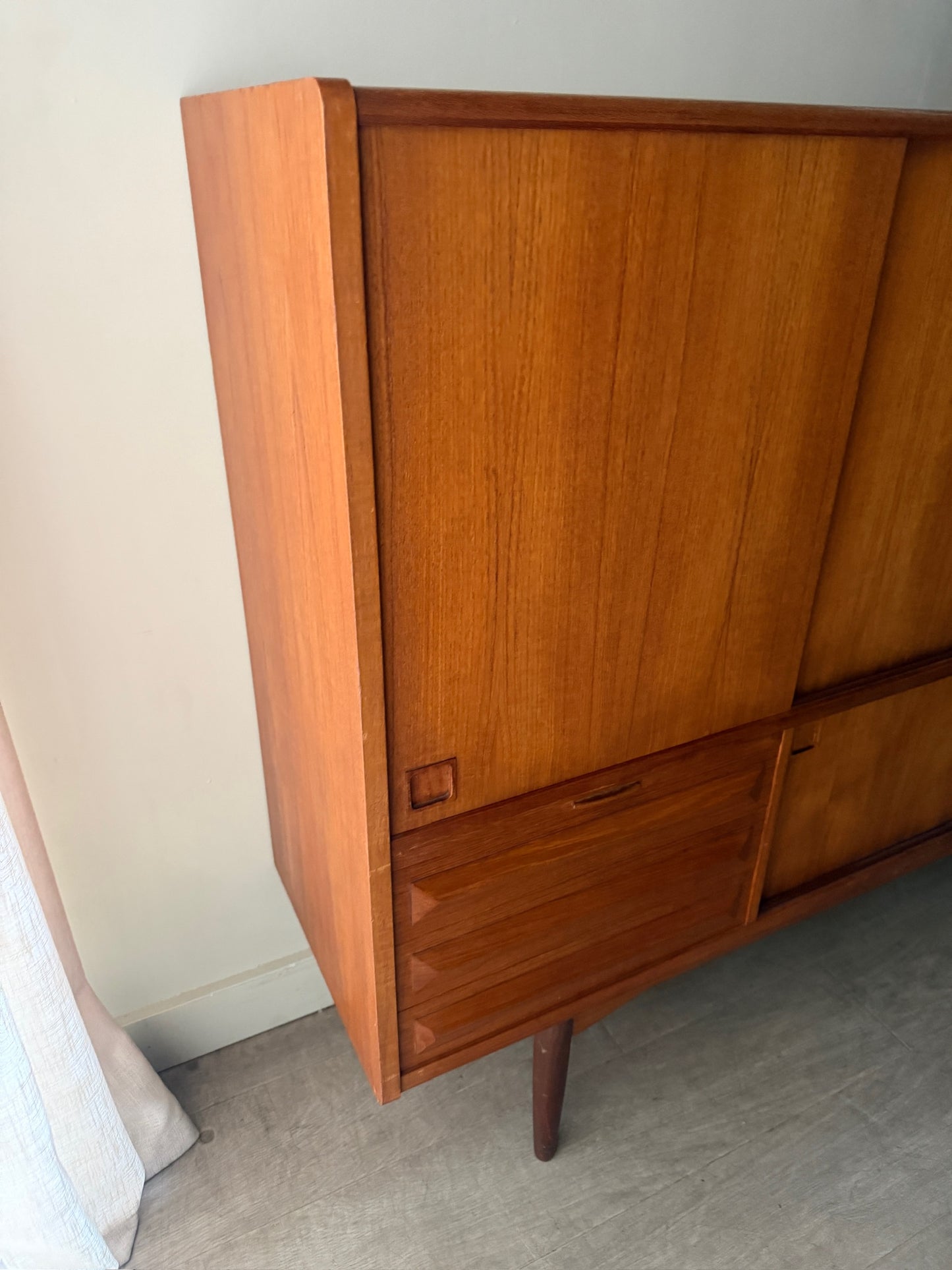 Johannes Andersen Danish teak sideboard