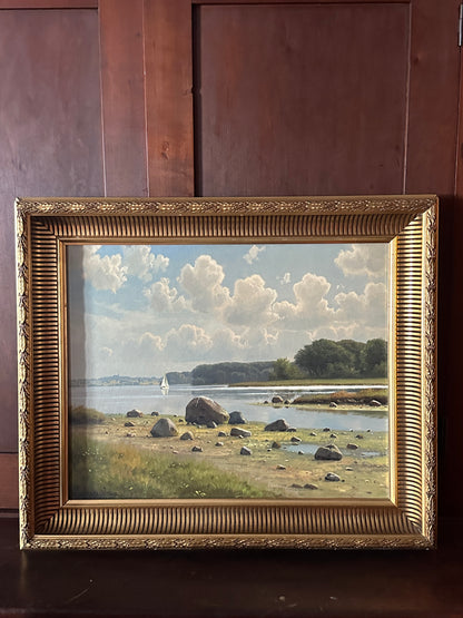 Bay Landscape by Svend Drews (1919-2003)