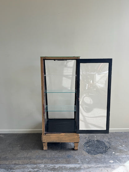 Painted mercantile display case