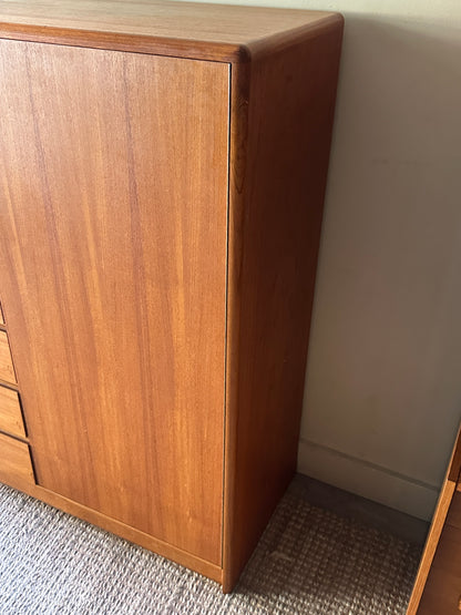Teak Gentlemen’s Dresser