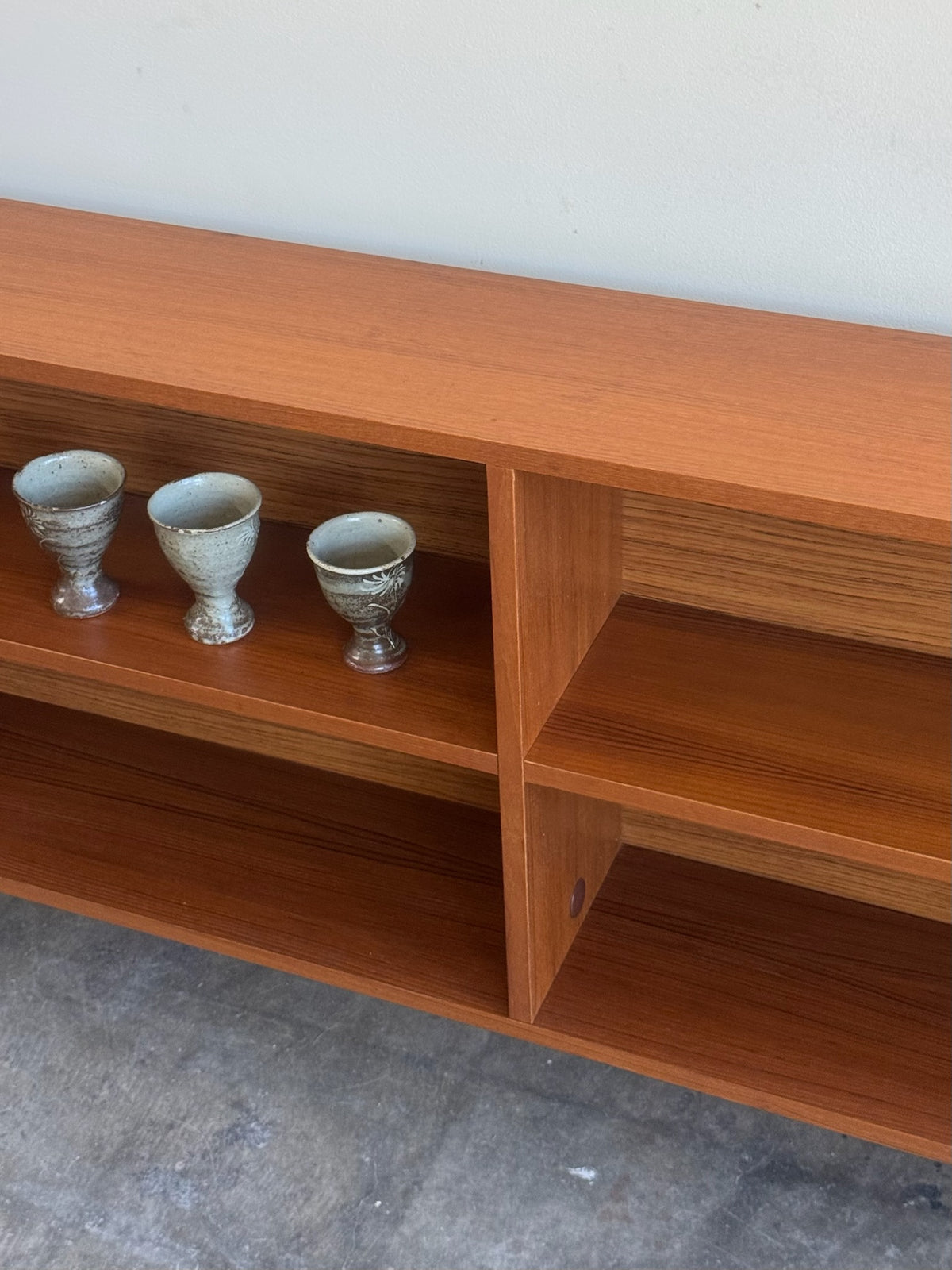 Teak bookshelf