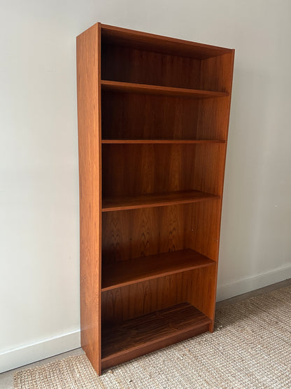 Teak shelves