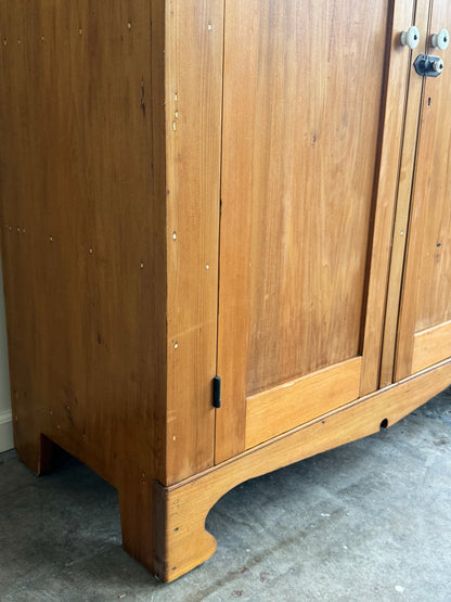 Mid-Atlantic Federal poplar jelly cupboard