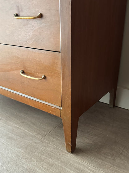 Walnut tallboy
