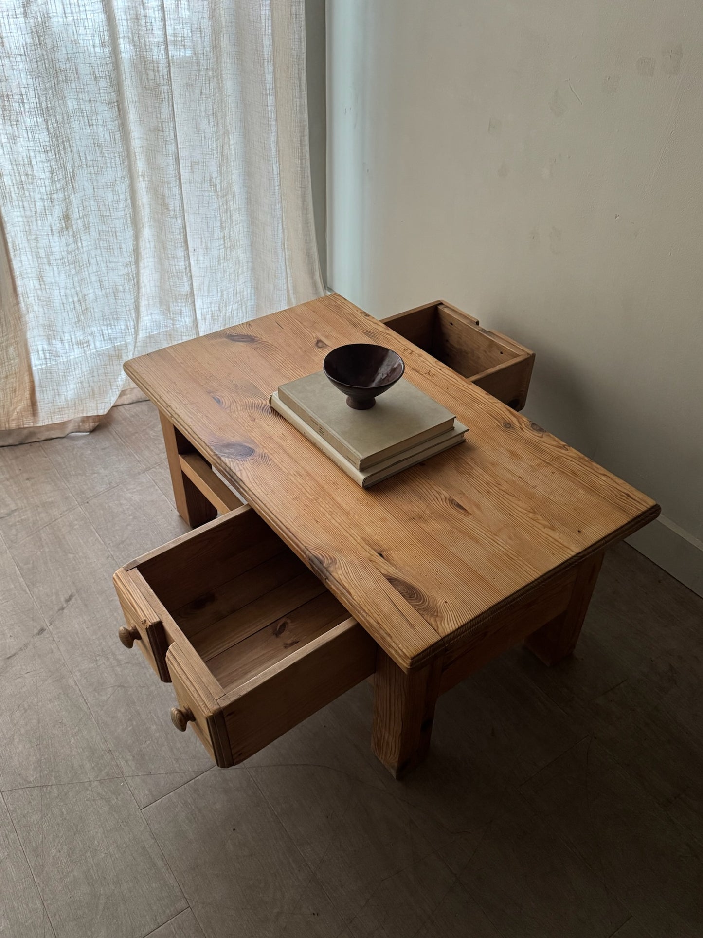 Pine coffee table