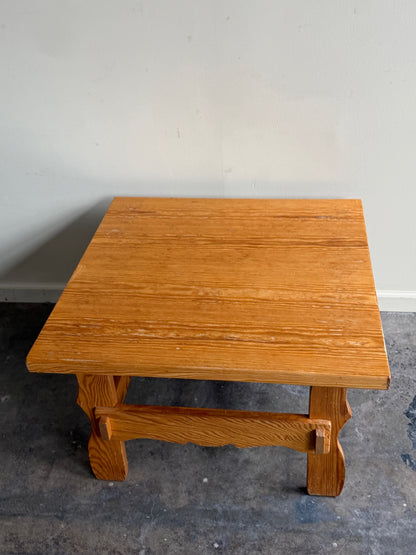 Scandinavian pine coffee table