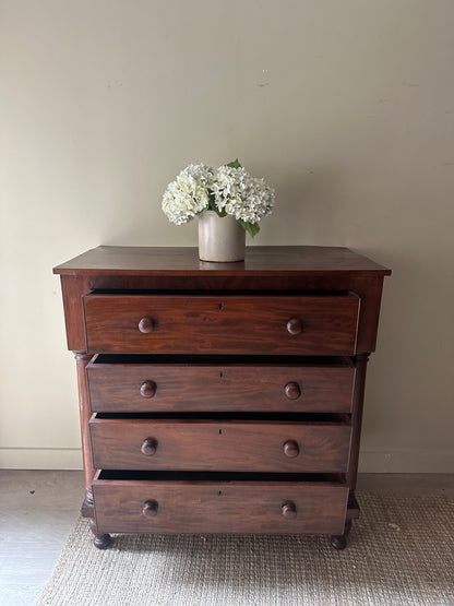Walnut dresser