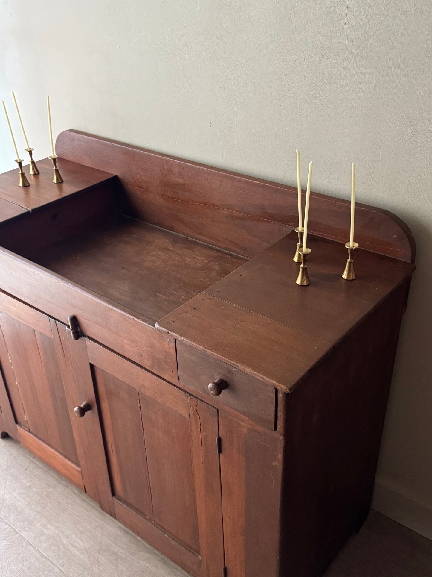 Pine Dry Sink