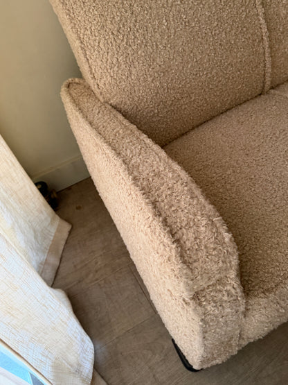 Danish boucle sofa