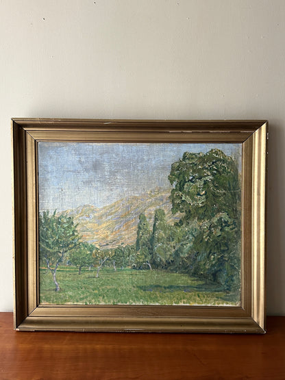 Danish landscape, unsigned